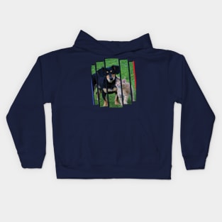 Cat Dog Wow Kids Hoodie